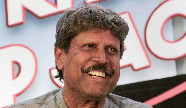 Former India cricket captain Kapil Dev during a promotional event in New Delhi | PTI