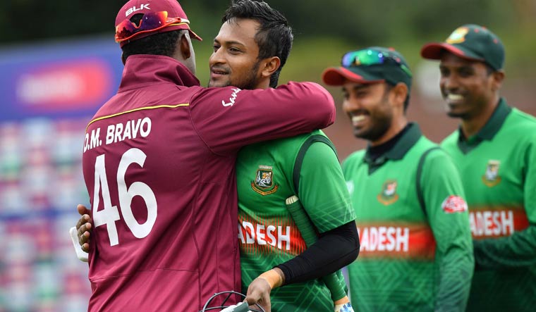 Shakib's hundred scripts Bangladesh's memorable World Cup win over Windies