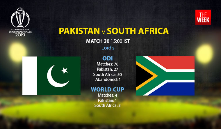 World Cup: Pakistan, South Africa meet to restore pride