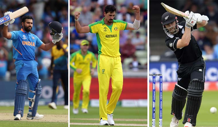 World-Cup-Rohit-Sharma-Mitchell-Starc-Kane-Williamson-Reuters-AFP