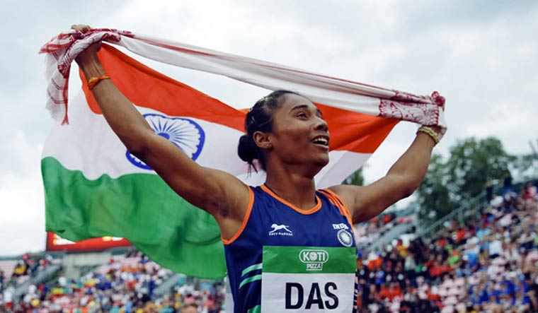 Hima wins 5th gold this month in 400m run, record season best time