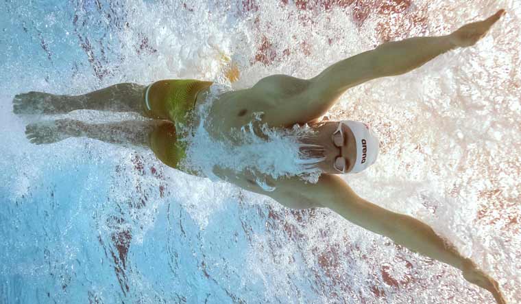 Kristóf Milák during his record-breaking swim | AFP