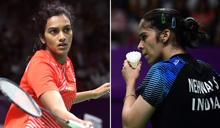 P.V. Sindhu; Saina Nehwal | AP; AFP