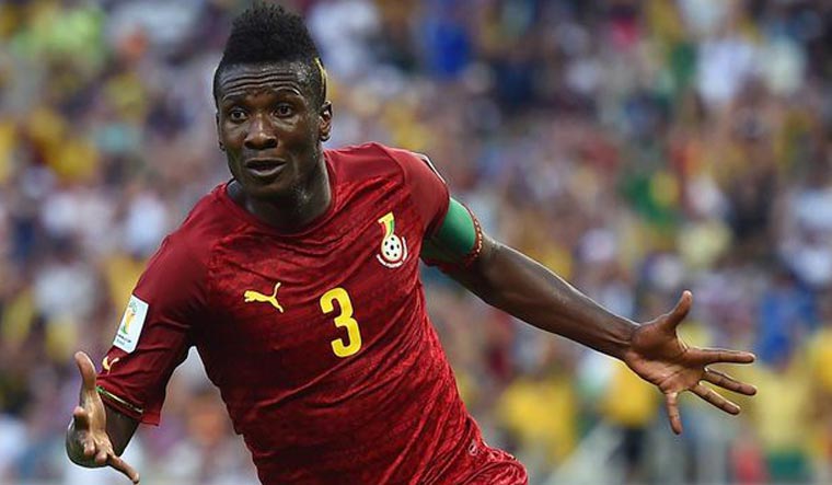 (File) Asamoah Gyan