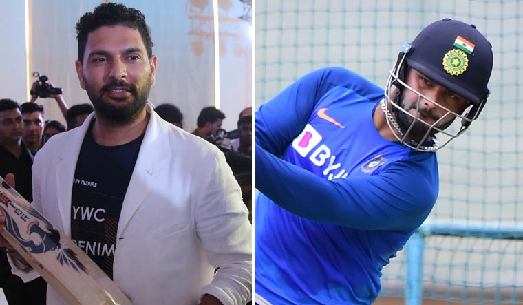 Yuvraj Singh has come out in support of Rishabh Pant (right) | AP; PTI