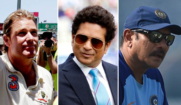 Shane Warne, Sachin Tendulkar, Ravi Shastri | AP, Reuters, PTI