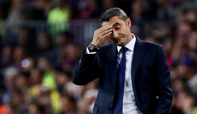 Barcelona sack Valverde and appoint Setien as successor