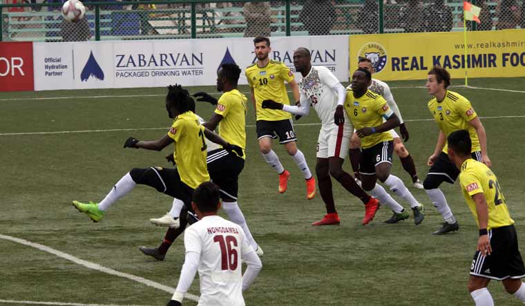 I-League: Real Kashmir lose home turf match 0-2 to Mohun Bagan