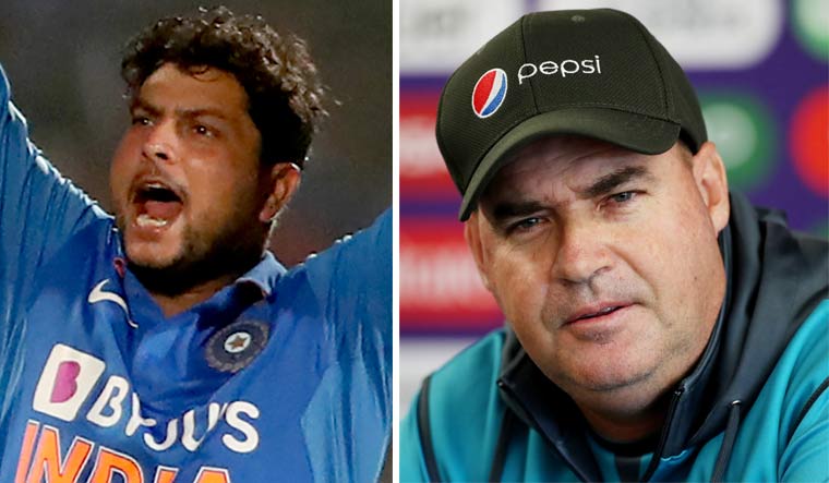 India spinner Kuldeep Yadav; Sri Lanka coach Mickey Arthur | PTI; Reuters