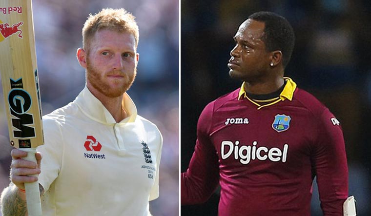 Ben Stokes; Marlon Samuels 