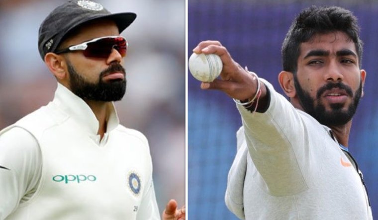 India skipper Virat Kohli; Fast bowler Jasprit Bumrah | Reuters; AP