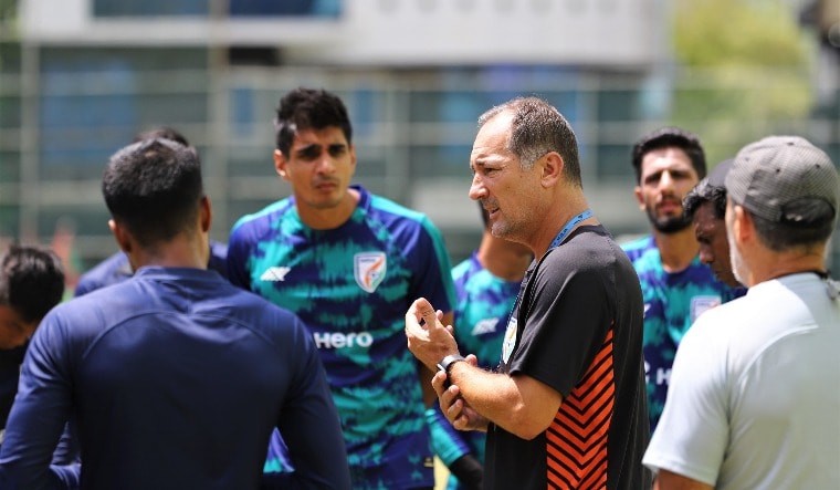[File] India men's football head coach Igor Stimac | AIFF Twitter