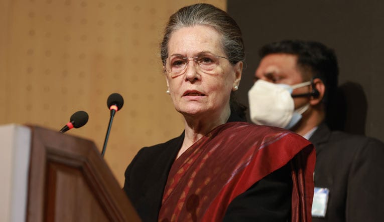 Congress president Sonia Gandhi addresses the closing ceremony of celebrations of Bangladesh Liberation War in New Delhi | PTI
