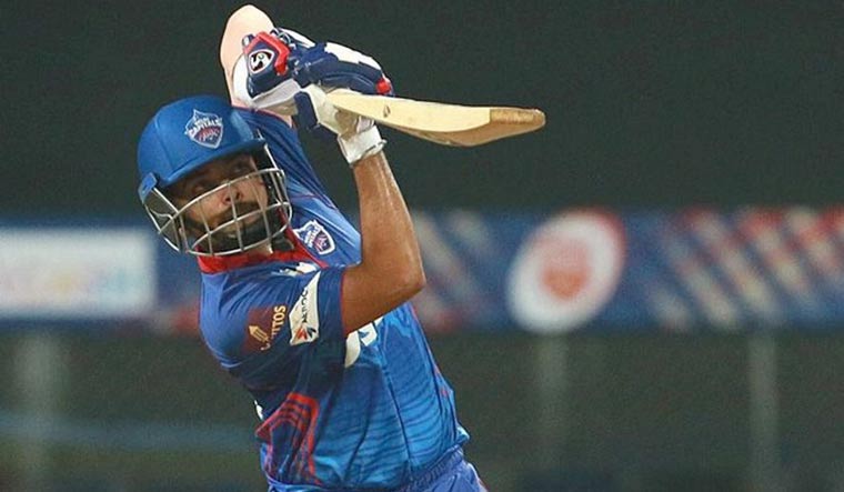 Prithvi Shaw of Delhi Capitals in action during the 2021 IPL | PTI