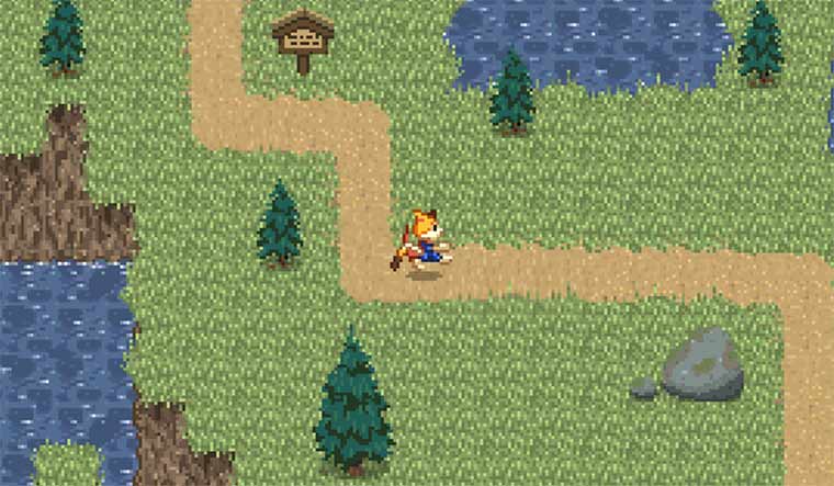 Today's Google Doodle is a 16-Bit Styled JRPG, Just In Time For