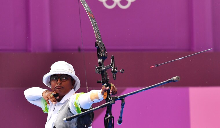 Deepika Kumari at the Tokyo Olympics | Reuters