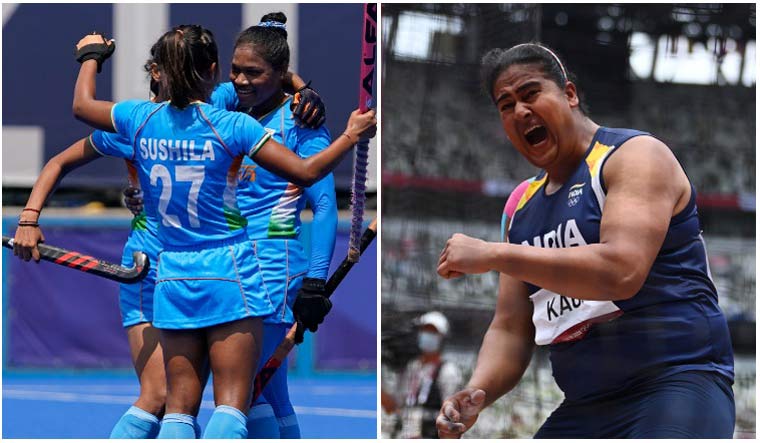 Indian women's hockey team; Kamalpreet Singh