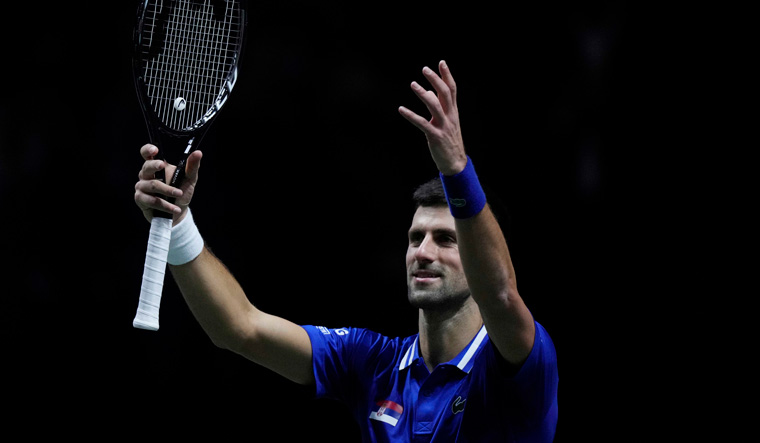 Tennis ATP Cup Djokovic Withdraws