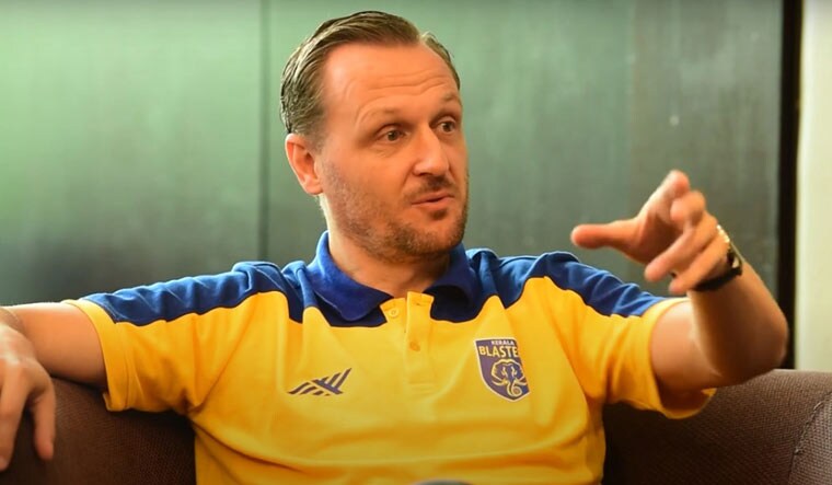 Kerala Blasters head coach Ivan Vukomanovic | Screengrab from the interview