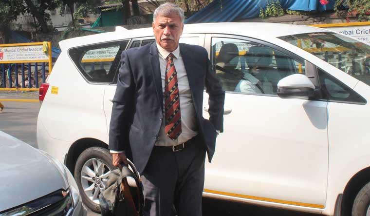 (File) Former cricketer Roger Binny seen at BCCI office in Mumbai | PTI