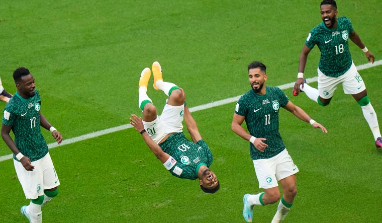 Saudi Arabia stunned Argentina 2-1 in a Group C opener in Lusail on Tuesday | AP