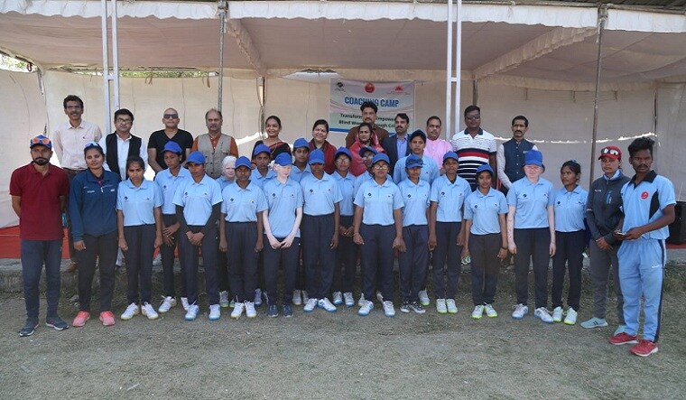 MP's first visually impaired women's cricket team