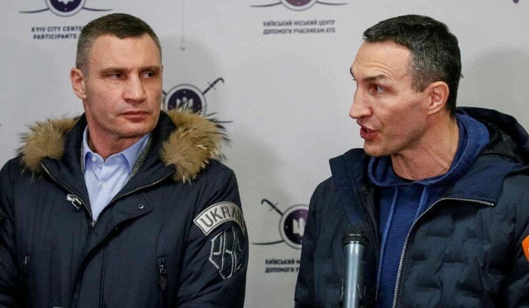 Vitali Klitschko (left) and his brother Wladimir | Reuters