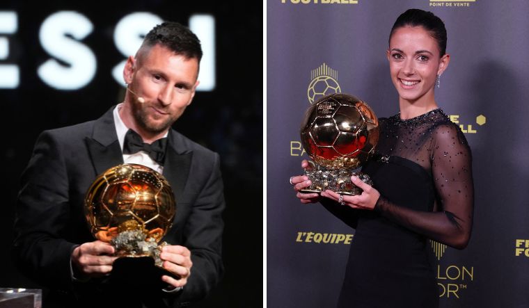 Aitana Bonmati wins women's Ballon d'Or in Paris, Lionel Messi