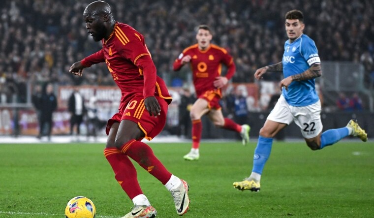 Roma's Belgian forward Romelu Lukaku | AFP
