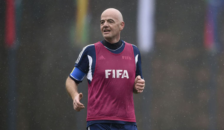 FIFA president Gianni Infantino