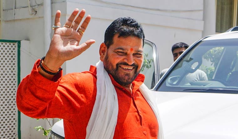 BJP MP and Wrestling Federation of India (WFI) chief Brij Bhushan Sharan Singh | PTI