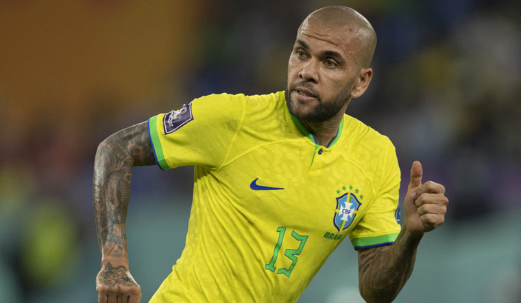 Ex-Brazil footballer Dani Alves sentenced to four and a half years in  prison for rape - The Week