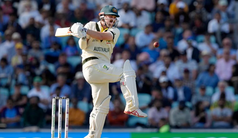 Australia's Travis Head plays a shot | AP