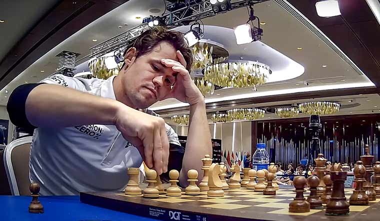 Chess World Cup: Praggnanandhaa vs Carlsen 2nd game ends in draw