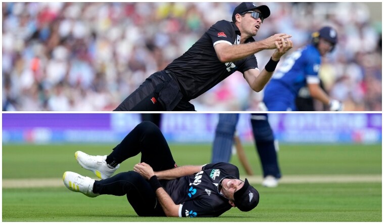 New Zealand Tim Southee injures himself while trying to get Joe Root out | AP