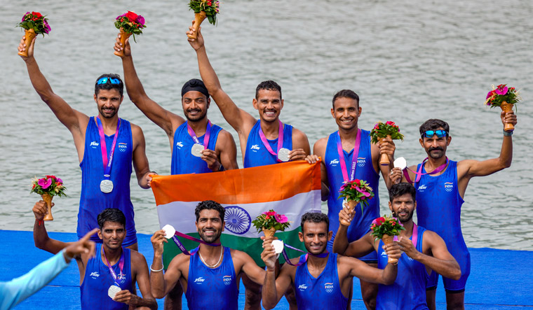 Rowing-indian-team-secures-silver-pti