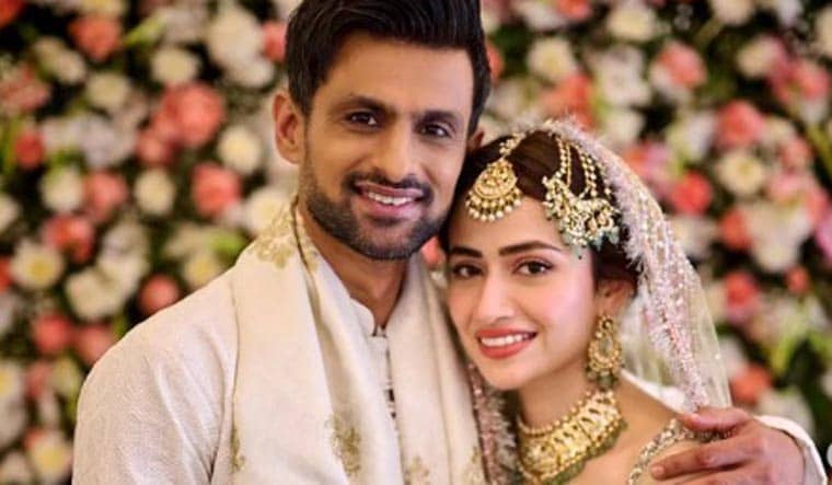 Shoaib Malik and Sana Javed | via Instagram
