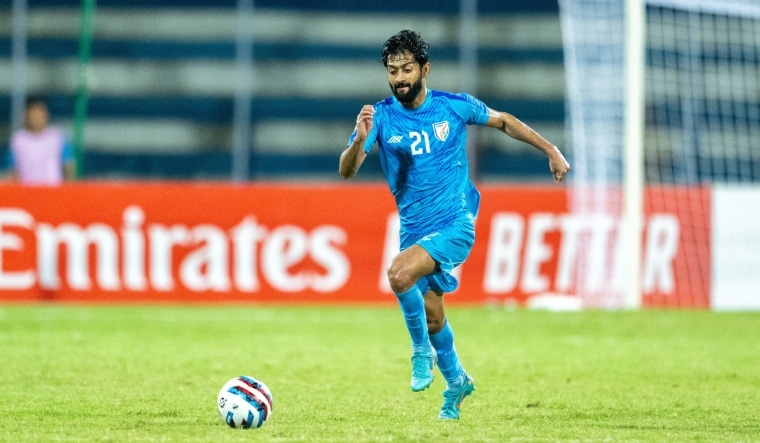 Indian international Nikhil Poojary | Twitter