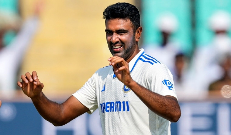 India's Ravichandran Ashwin celebrates the wicket of England's Zak Crawley | AP