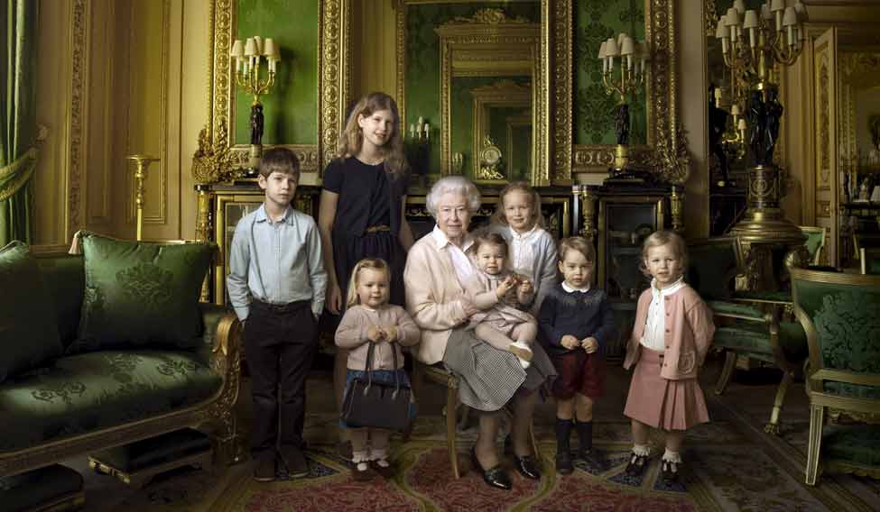 Queen-Grandchildren