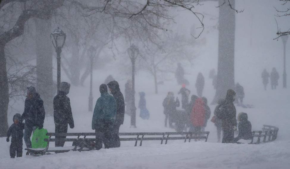 Big Snowstorm New York