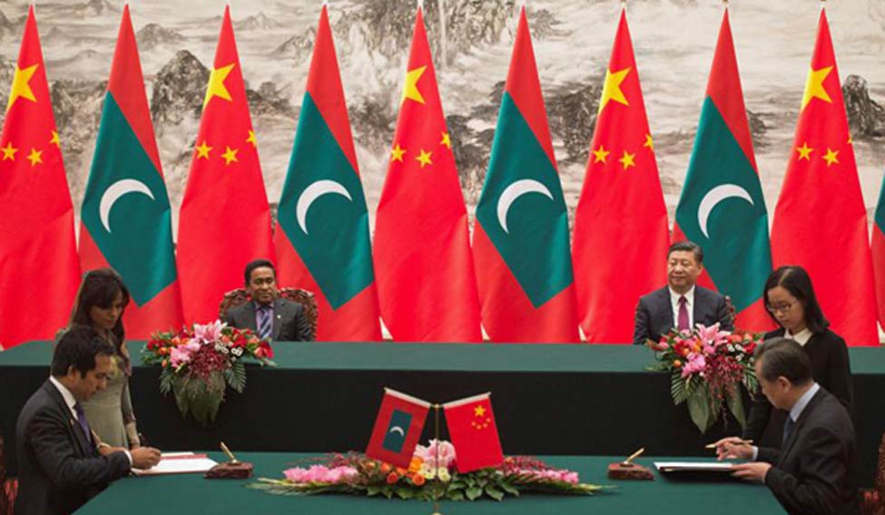 China arm twists Maldives into signing a free trade agreement