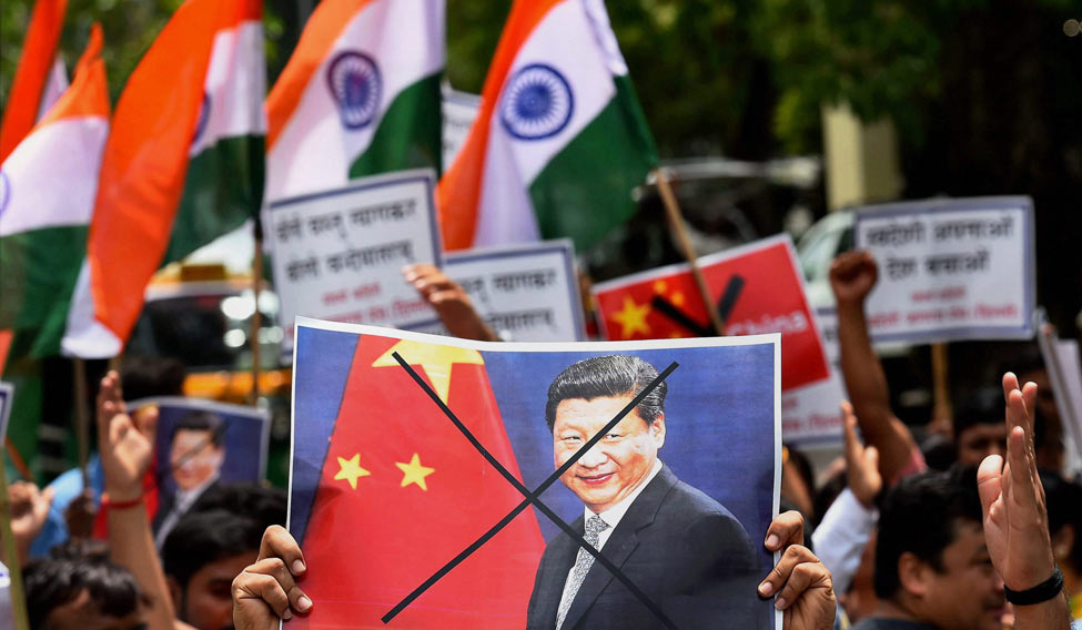 china-india-protest