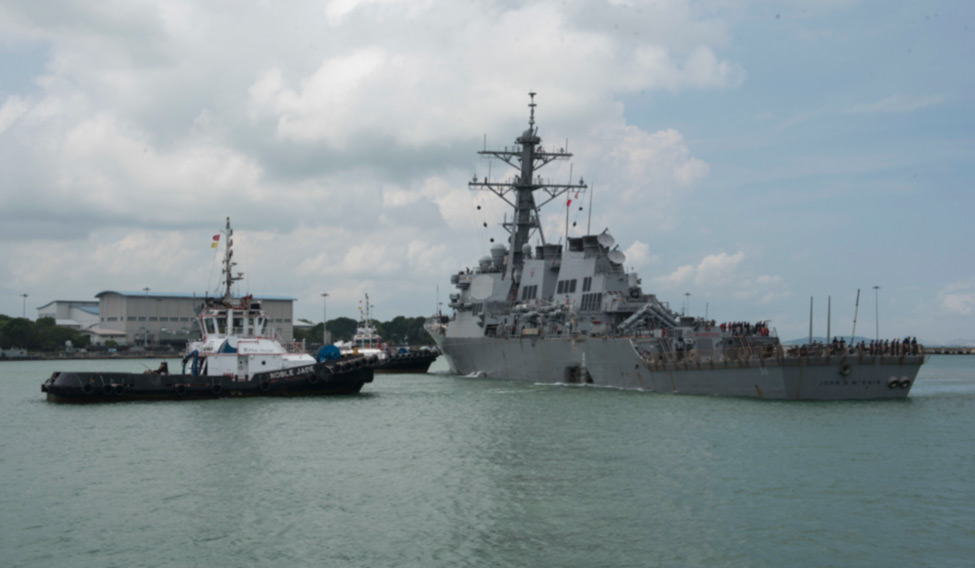 Singapore US Navy Ship Collision
