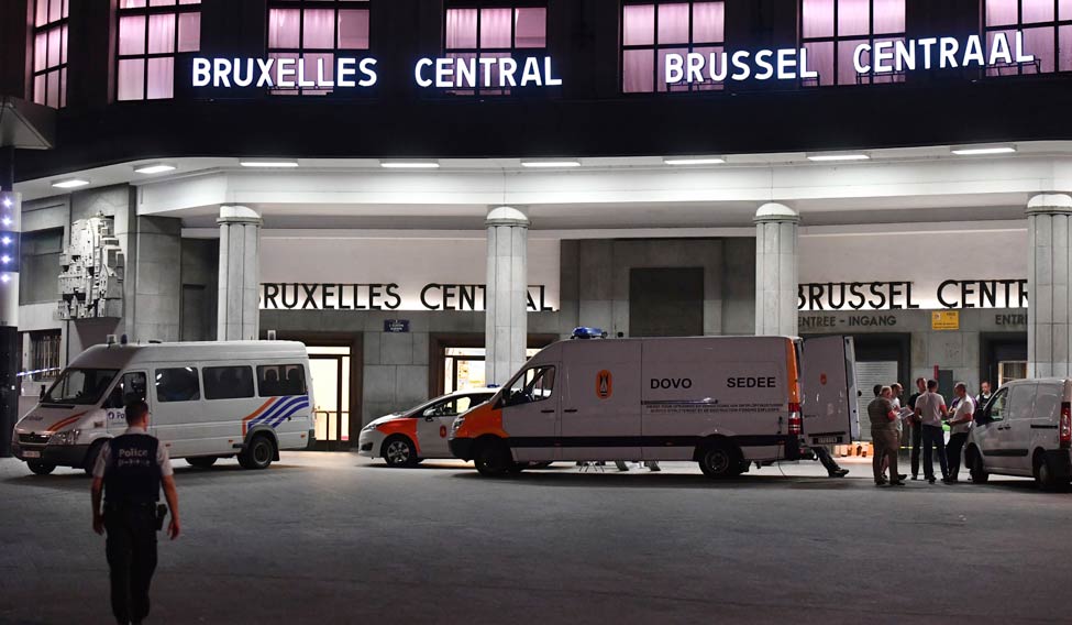 Belgium Station Explosion