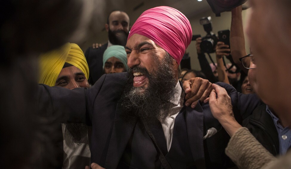 Canadian Sikh Politician Wins Race To Lead Federal New Democrats Canadian Sikh Politician Wins Race To Lead Federal New Democrats
