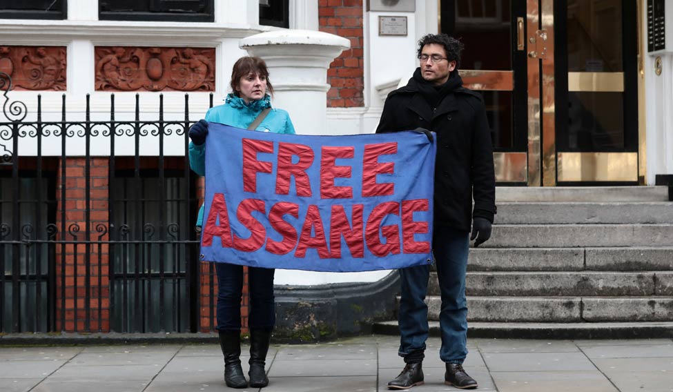 BRITAIN-ECUADOR/ASSANGE BRITAIN-ECUADOR/ASSANGE