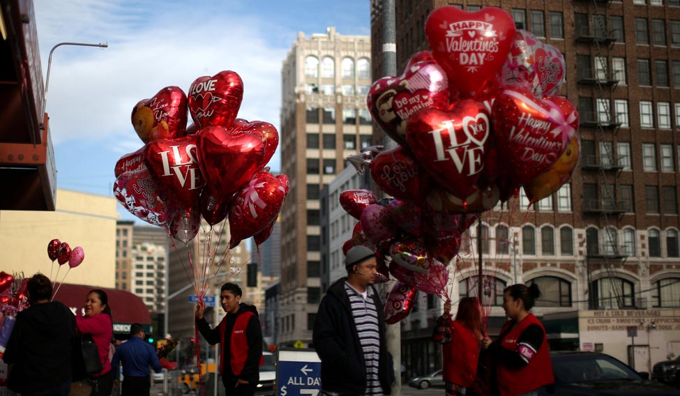 Valentine's Day, Ash Wednesday in rare confluence