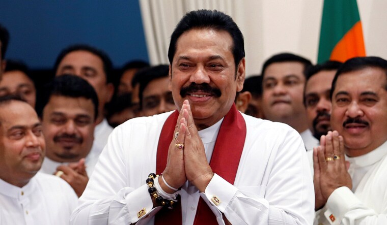 Sri Lanka's Prime Minister Mahinda Rajapaksa assumes duties | Reuters