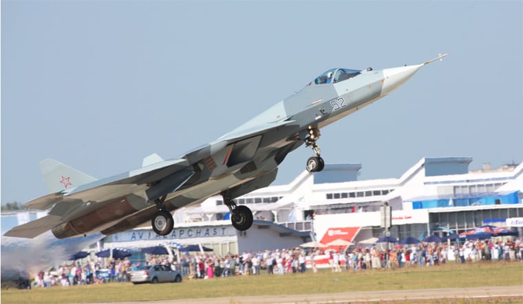 Representational image of the SU-57 | Sukhoi